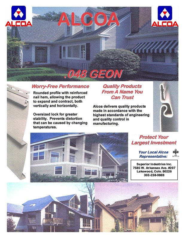 Siding Comparison 1