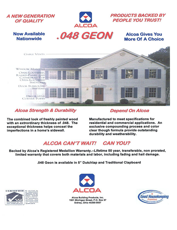 Siding Comparison 2