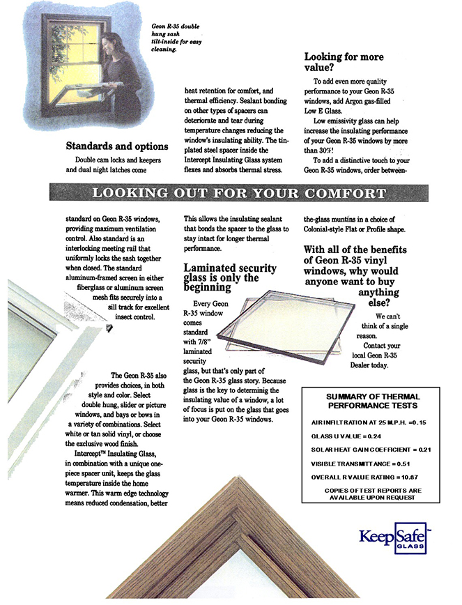 Window Brochure